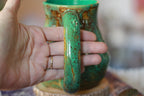 07-F Surprise EXPERIMENT Barely Flared Textured Mug, 21 oz.