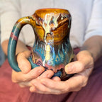 07-B New Earth Gourd Mug, 20 oz.