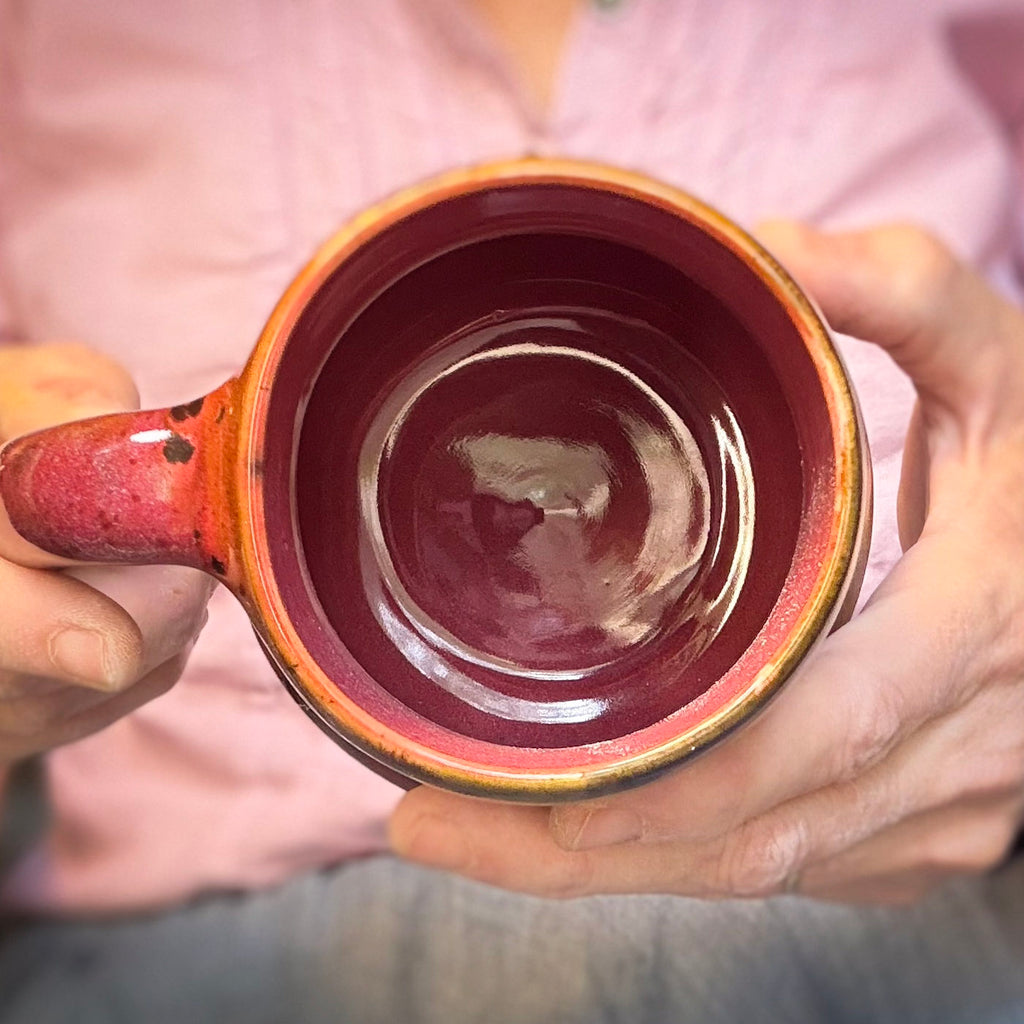 06-C Midnight Rainbow Curvy Mug, 20 oz.