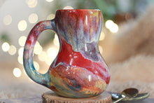 Load image into Gallery viewer, 06-C Rainbow &#39;FLOW&#39; Mug - TOP SHELF MISFIT, 17 oz.