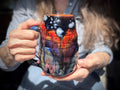07-B Starry Night Swirly Mug - TOP SHELF MISFIT, 21 oz.