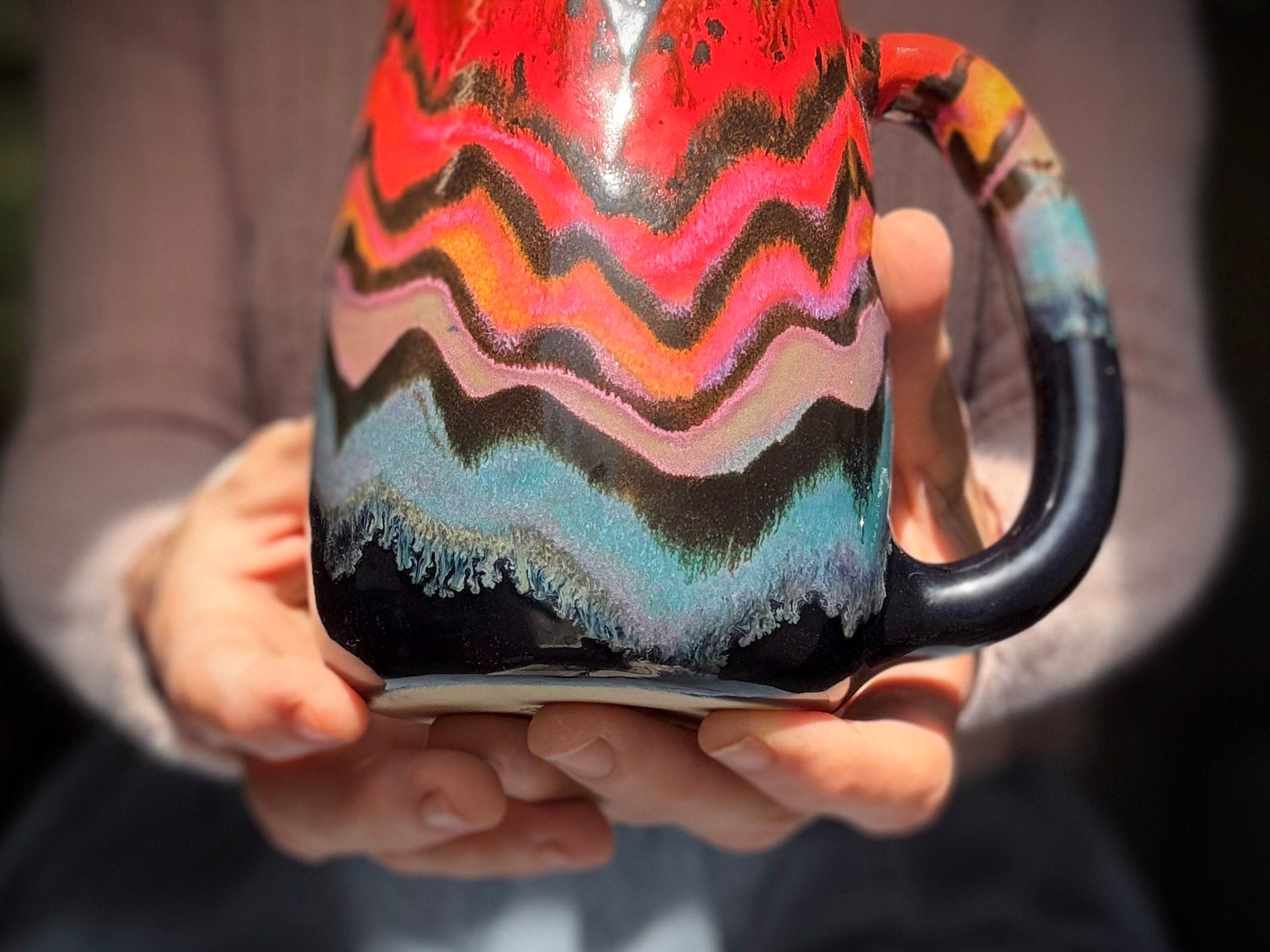07-A Rainbow Family Variation Mug - TOP SHELF, 24 oz.