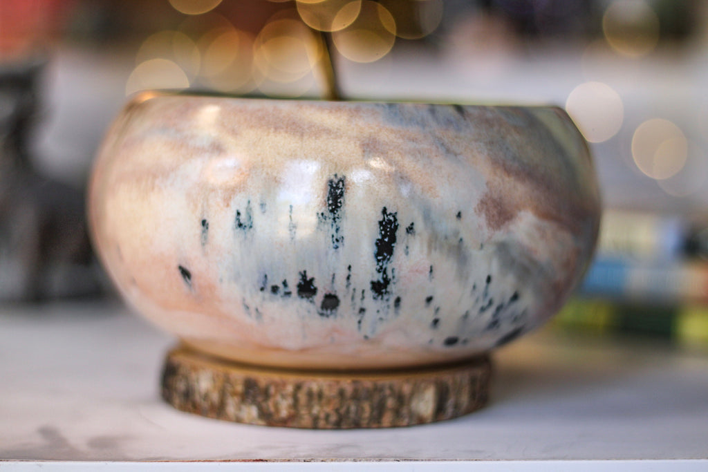 07-C Alabaster Cavern PROTOTYPE Large Bowl, 34 oz.