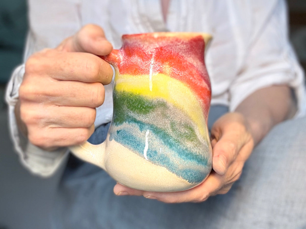 08-SC Curvy Notched Mug, 16 oz.