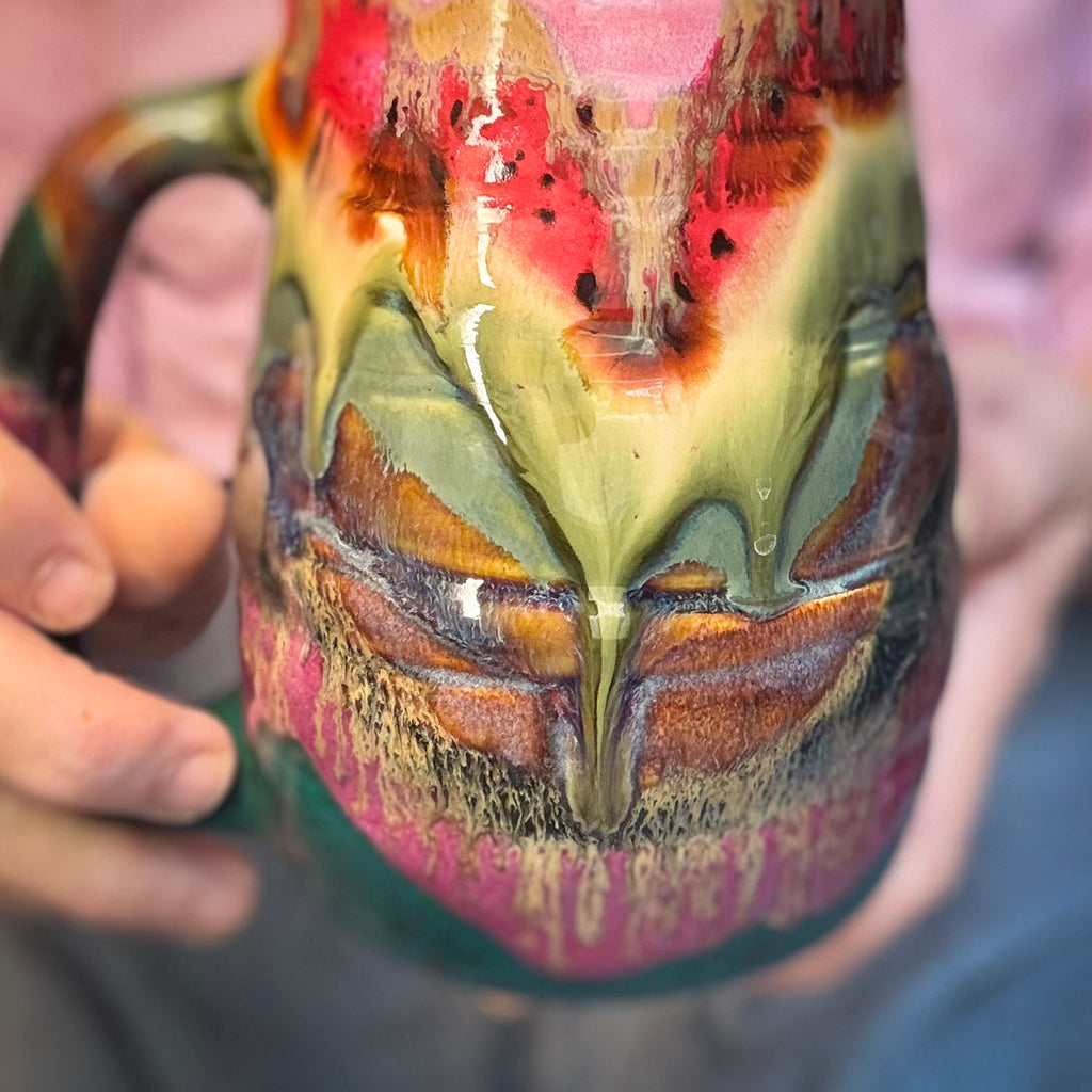 01-A New Earth Swirly Mug, 30 oz.