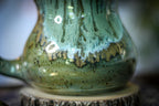 01-D Mossy Wave Notched Acorn Gourd Mug, 19 oz.