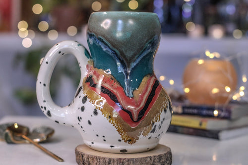 01-B Sonora Acorn Gourd Mug - TOP SHELF MISFIT, 24 oz.