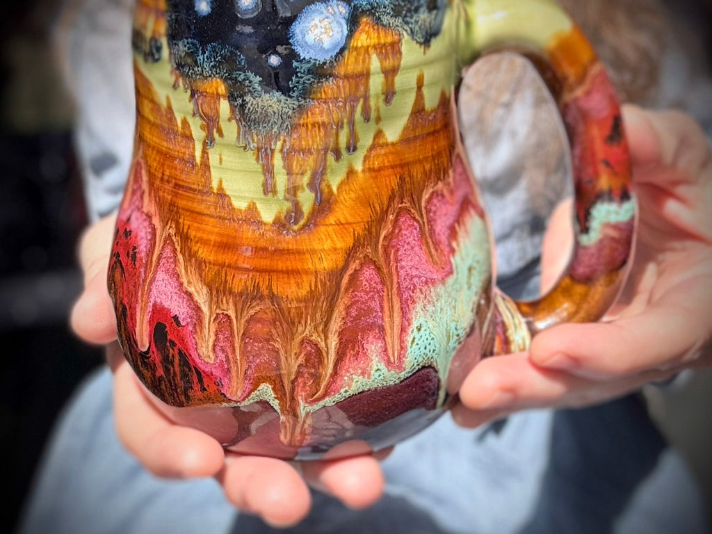01-B Starry Night Curvy Mug - TOP SHELF, 24 oz.