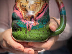 01-B Molten Cheetah Swirly Mug - TOP SHELF, 20 oz.