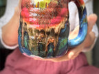 01-A+ Starry Night Swirly Mug - TOP SHELF NEXT LEVEL, 28 oz.