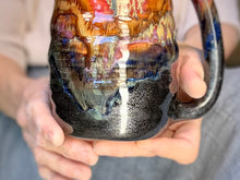 Load image into Gallery viewer, 01-A Rainbow Valley Swirly Mug - TOP SHELF, 27 oz.