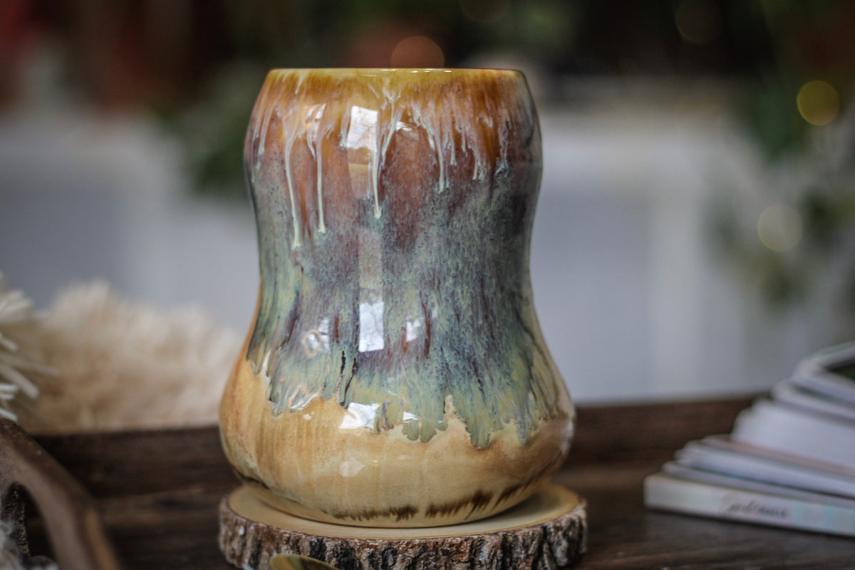 07-C Soft Earth Series Gourd Mug, 23 oz.