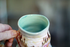 05-B EXPERIMENT Barely Flared Textured Divot Mug, 22 oz.