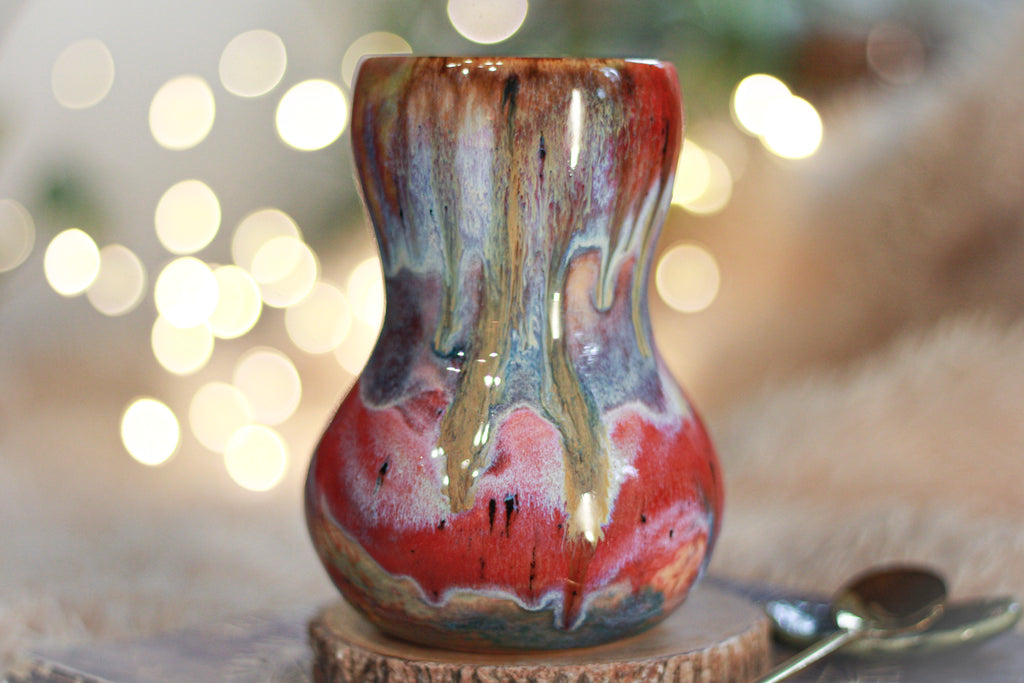 06-C Rainbow 'FLOW' Mug - TOP SHELF MISFIT, 17 oz.