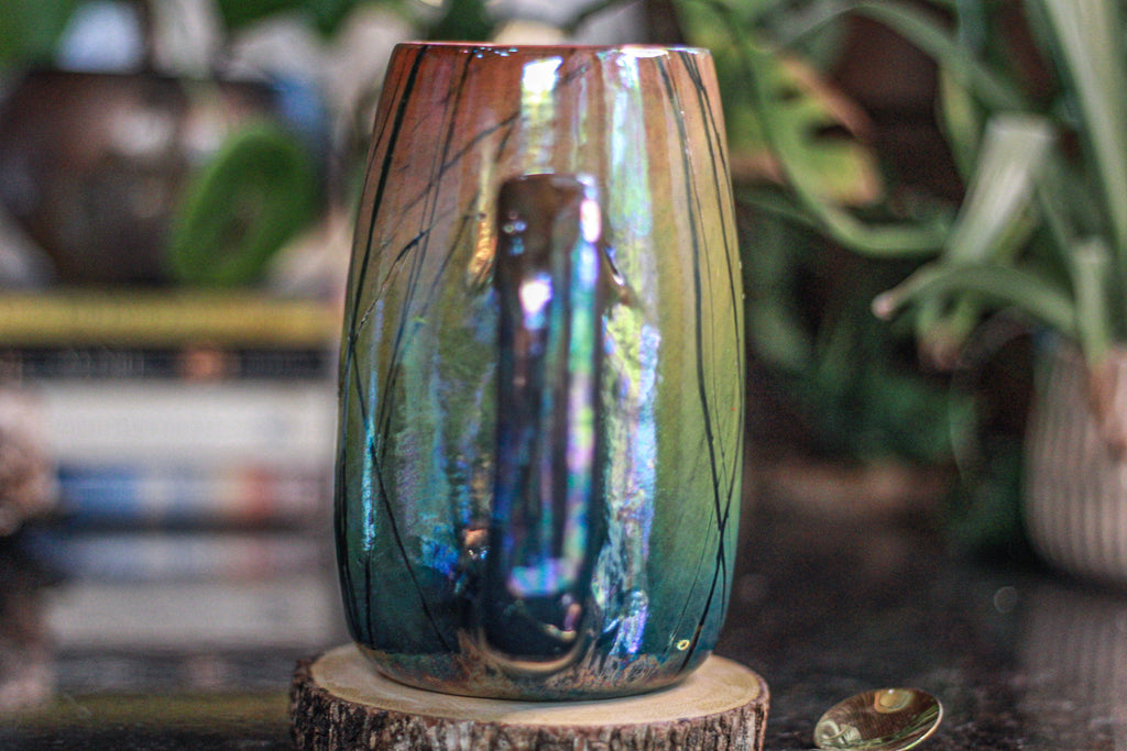 07-A Labradorite PROTOTYPE Mug - MINOR MISFIT, 24 oz. - 15% off