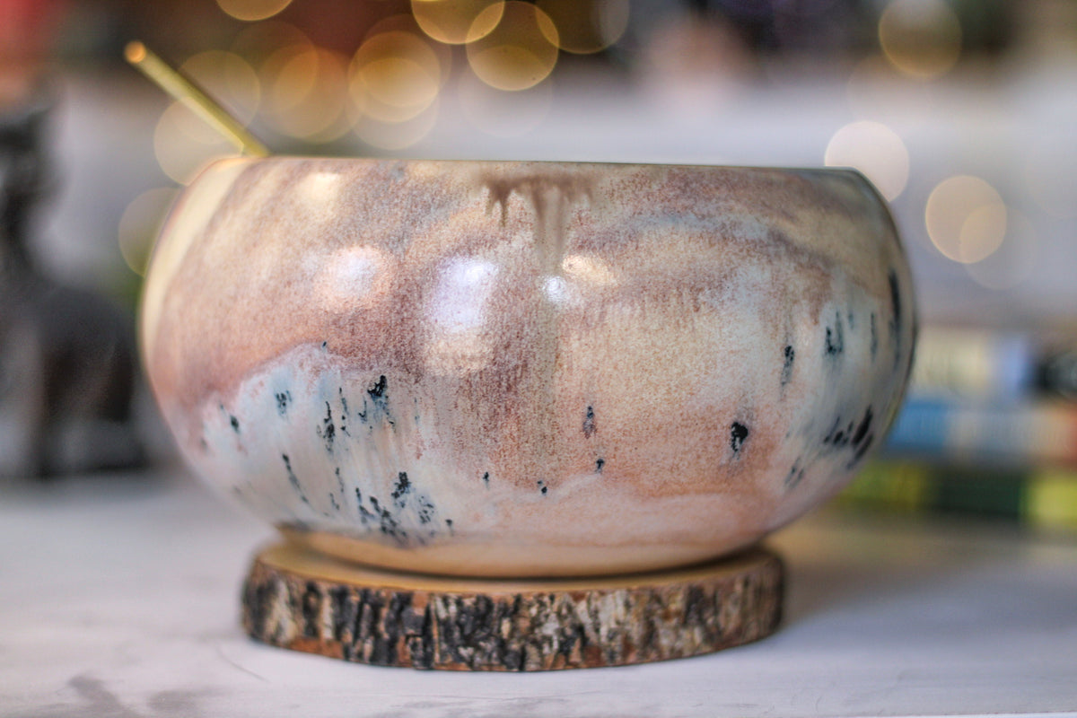 07-C Alabaster Cavern PROTOTYPE Large Bowl, 34 oz.