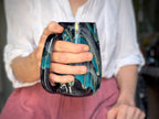 07-D Turquoise Grotto Mug, 26 oz.