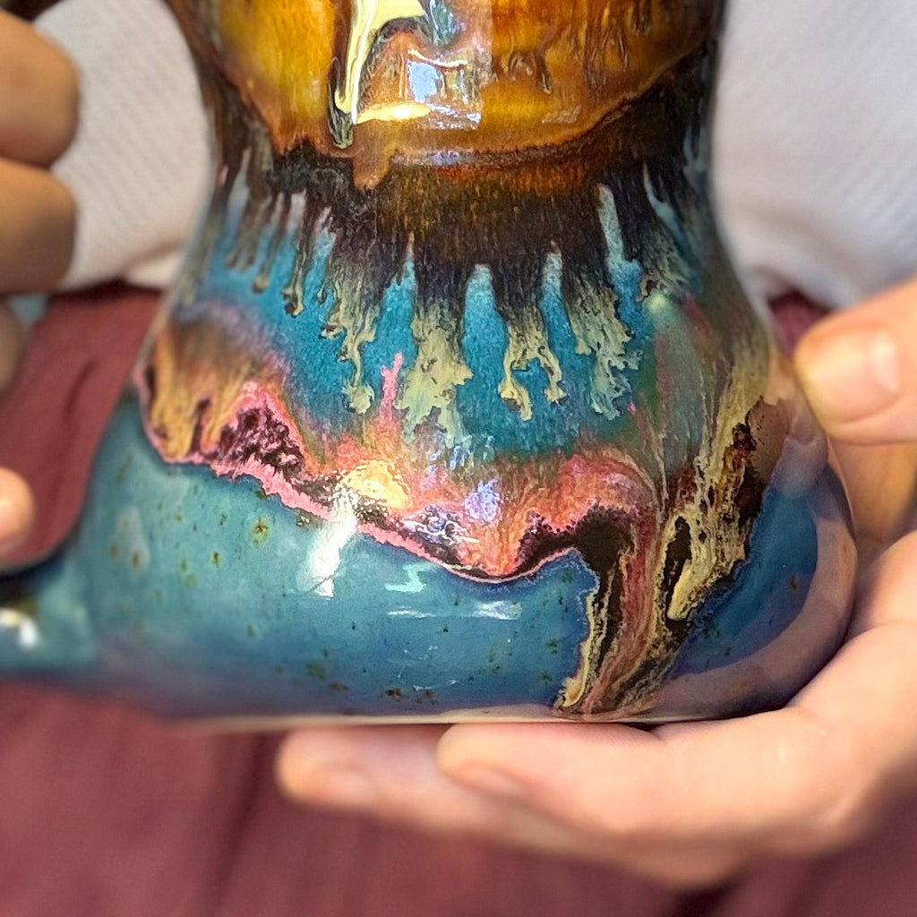 07-B New Earth Gourd Mug, 20 oz.