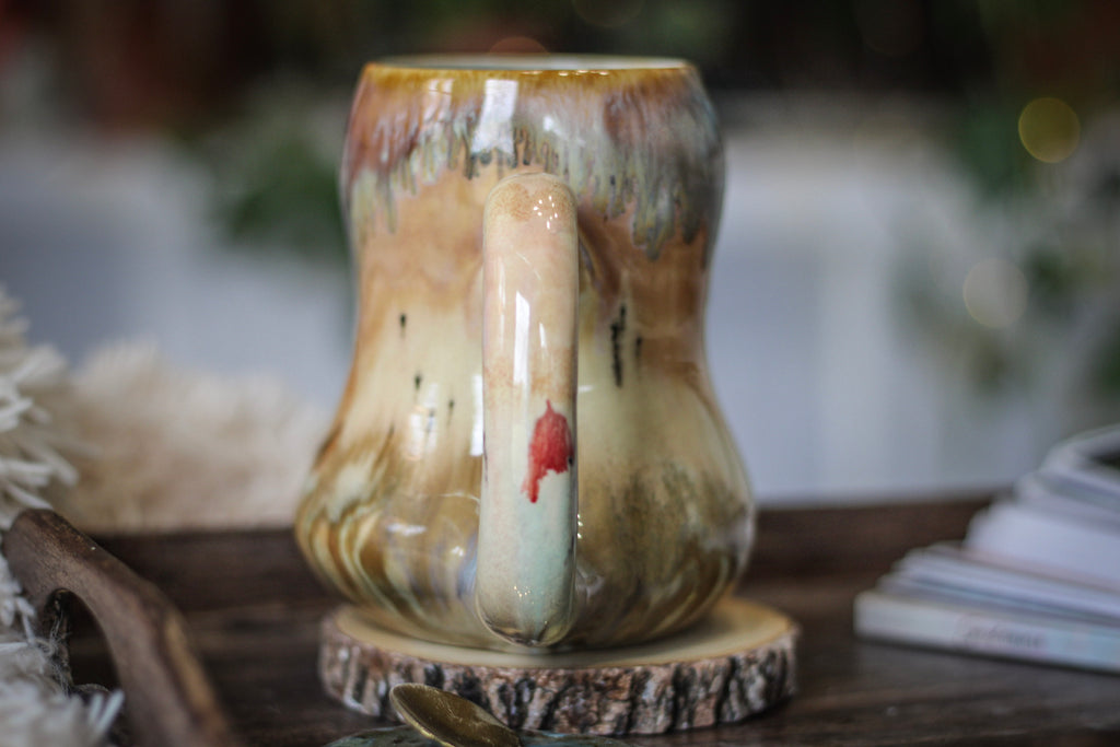 07-C Soft Earth Series Gourd Mug, 23 oz.