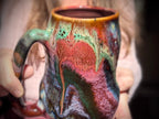 08-C Earthy Rainbow Grotto Curvy Mug - TOP SHELF, 24 oz.