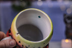 06-B Desert Rainbow Notched Acorn Gourd Mug - TOP SHELF, 25 oz.
