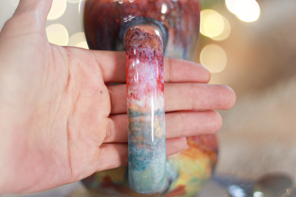06-C Rainbow 'FLOW' Mug - TOP SHELF MISFIT, 17 oz.