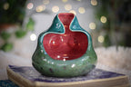 33-C Green & Teal Goddess Candleholder - MISFIT, 10% 0ff