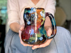 08-B Rainbow Stellar Gourd Mug - TOP SHELF, 23 oz.