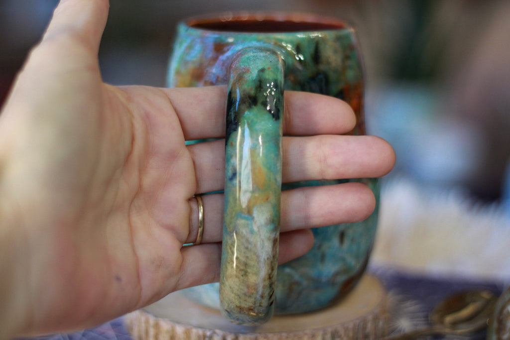 07-D Stone PROTOTYPE Mid Mod Mug, 16 oz.