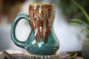 07-D Molten Caramel Acorn Gourd Mug, 19 oz.