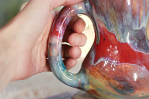 06-C Rainbow 'FLOW' Mug - TOP SHELF MISFIT, 17 oz.
