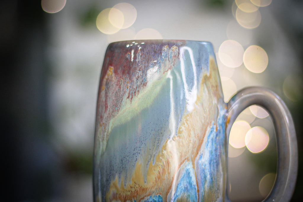 07-D Soft Earth Series Grotto Notched Mug, 24 oz.