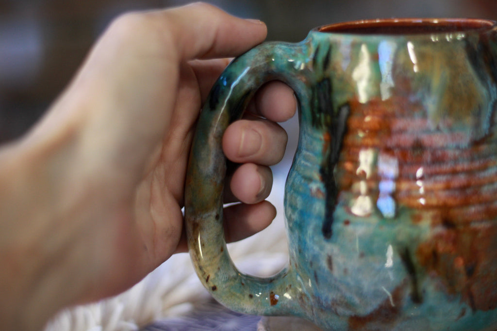 07-D Stone PROTOTYPE Mid Mod Mug, 16 oz.