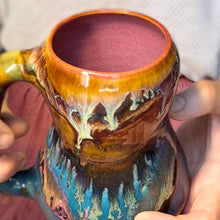 Load image into Gallery viewer, 07-B New Earth Gourd Mug, 20 oz.