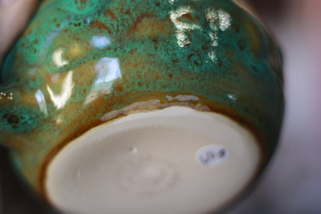 07-F Surprise EXPERIMENT Barely Flared Textured Mug, 21 oz.