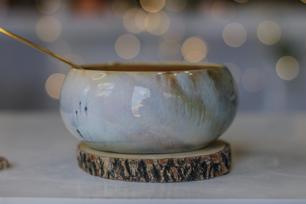07-D Soft Earth Series PROTOTYPE Bowl - MINOR MISFIT, 14 oz. - 10% off