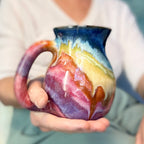 07-C Rainbow Flared Mug, 22 oz.