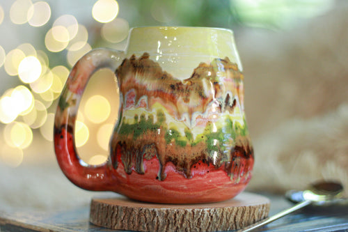 06-C EXPERIMENT Textured Divot Mug - MISFIT, 15 oz. - 20% off