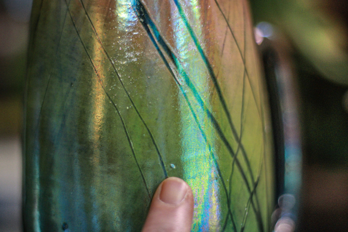07-A Labradorite PROTOTYPE Mug - MINOR MISFIT, 24 oz. - 15% off