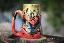 Load image into Gallery viewer, 05-B Rainbow Valley PROTOTYPE Textured Divot Mug, 20 oz.