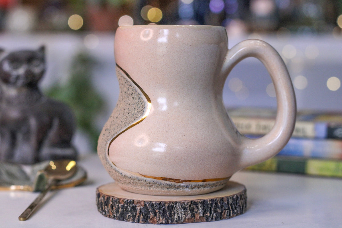08-C EXPERIMENT Acorn Gourd Mug, 19 oz.