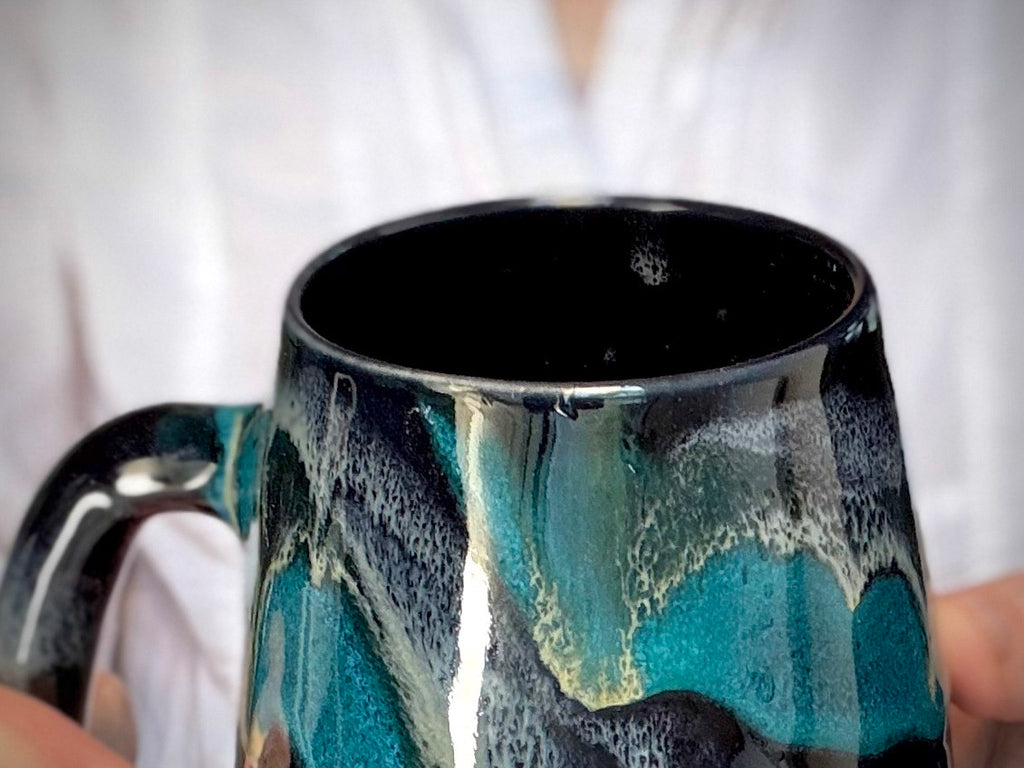 07-D Turquoise Grotto Mug, 26 oz.