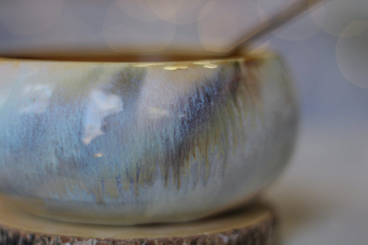 07-D Soft Earth Series PROTOTYPE Bowl - MINOR MISFIT, 14 oz. - 10% off