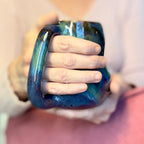 07-D Aurora Variation Notched Curvy Mug, 19 oz.