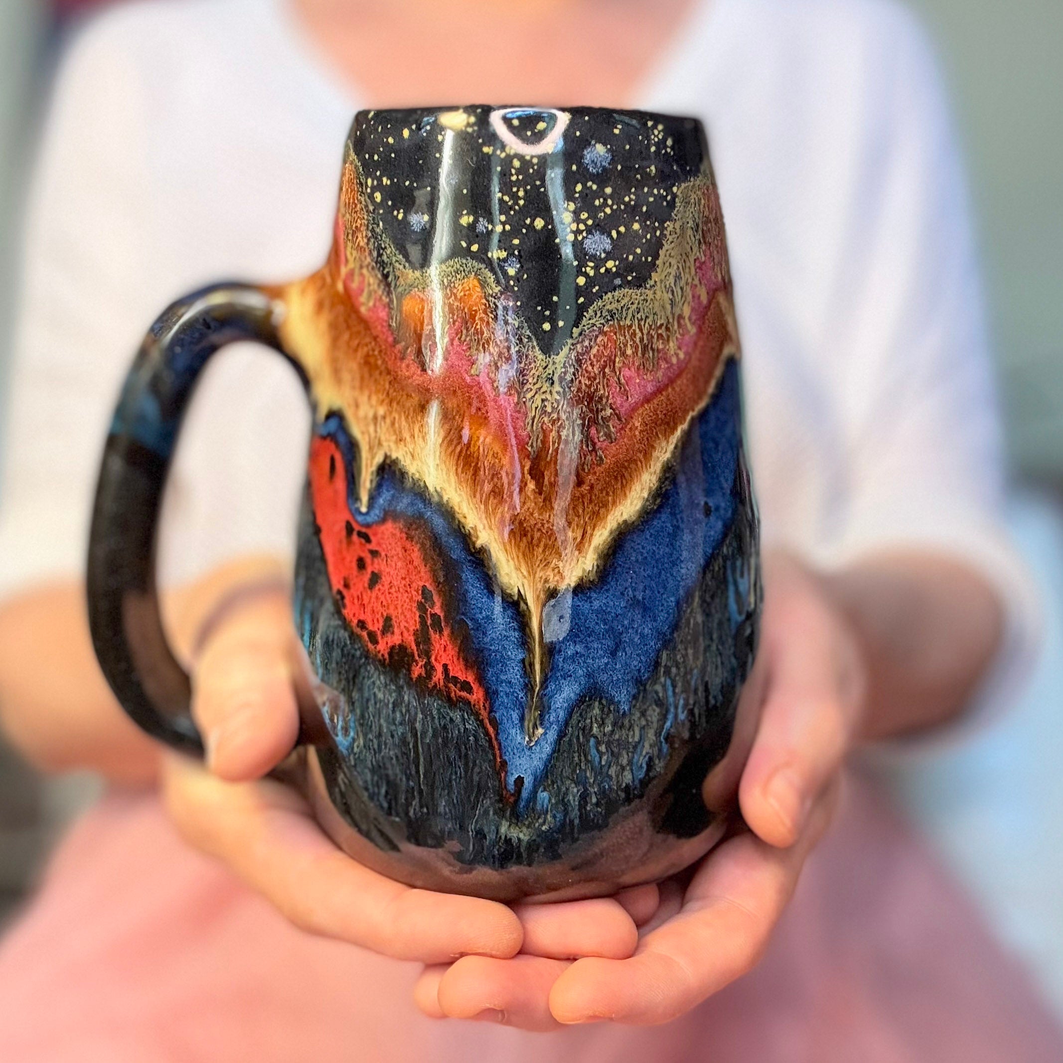 08-B Starry Night Simple Mug, 30 oz.