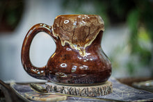 Load image into Gallery viewer, 08-E EXPERIMENT Notched Acorn Gourd Mug, 18 oz.