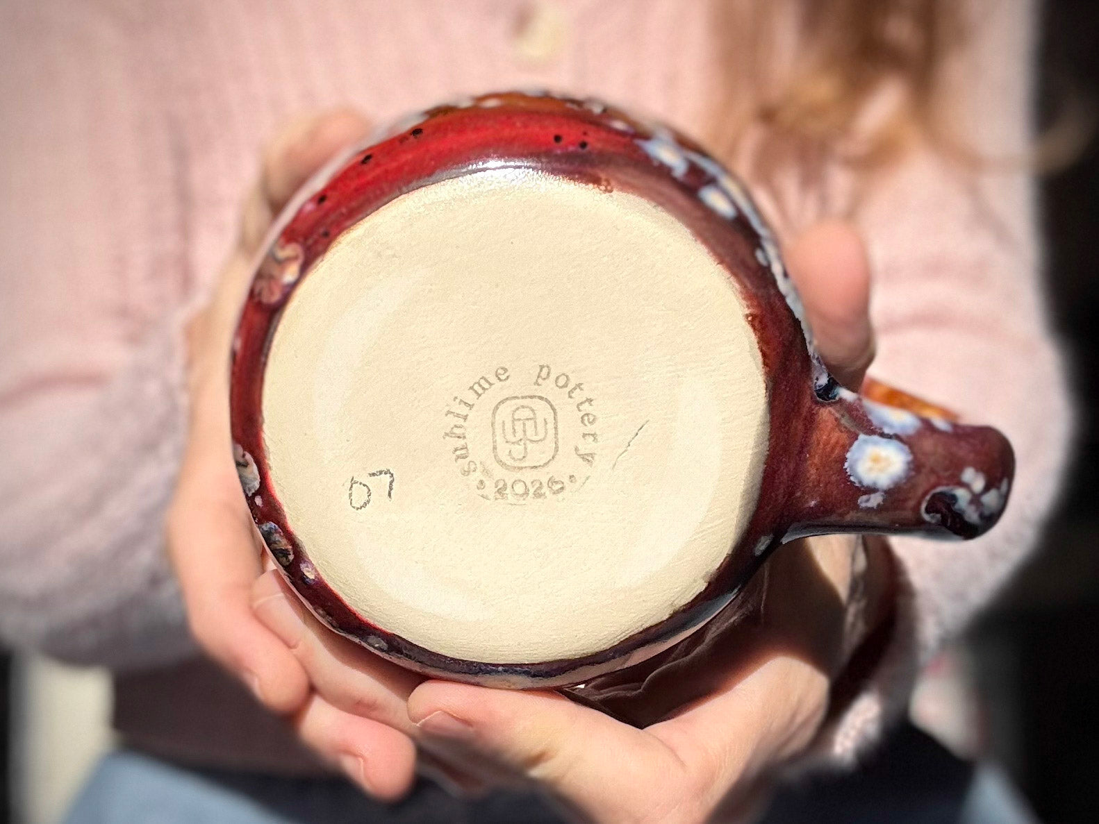 07-D Whimsy PROTOTYPE Textured Mug, 24 oz.