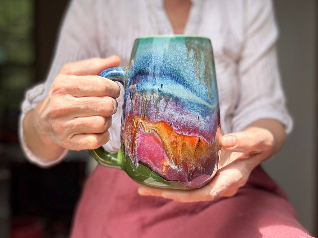 08-C EXPERIMENT Mug - TOP SHELF, 28 oz.