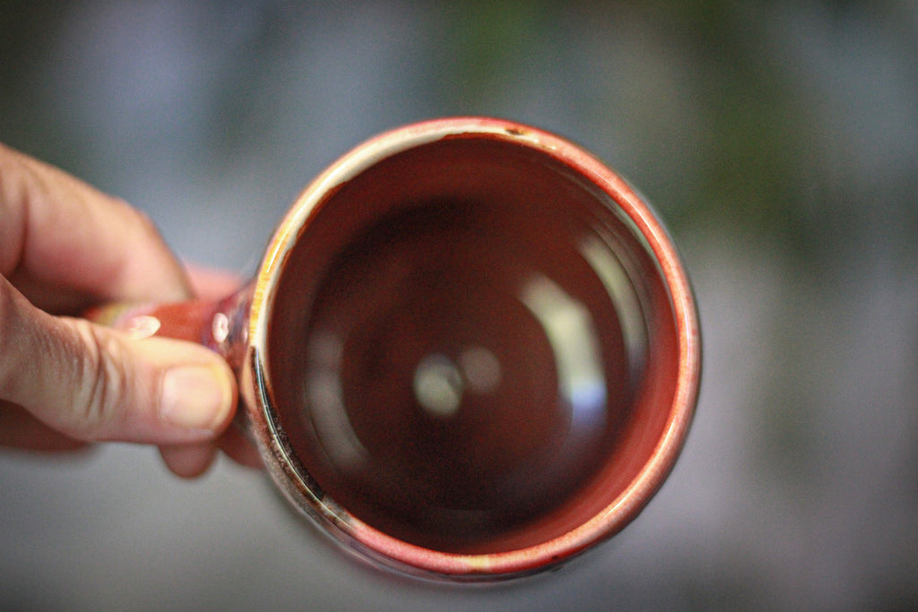 07-D Purple 'FLOW' Gourd Mug, 20 oz.