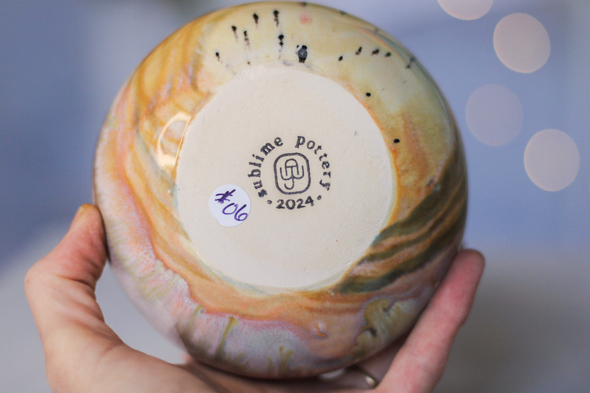 06-B Soft Earth Series PROTOTYPE Vase - MINOR MISFIT, 25 oz. - 10% off